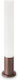 Ideal Lux Edo Außenstehlampe PT1 Rundes Außenlampen-Kolonnchen 15W IP44 Für GX53 Fassung Braun