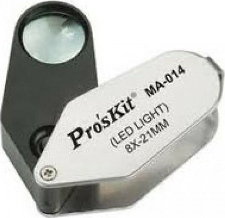 Proskit Magnifying Lense with Light Handheld LED Magnifying Lens F21 1pcs