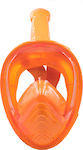 Kids' Full Face Diving Mask Extra Small Πορτοκαλί Orange