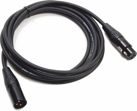 Bridgecable Cable XLR male - XLR female 5m (TMC04C)