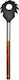 Pasta Spoon Pbt 32cm Wooden Handle