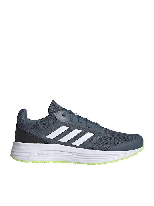 Adidas Galaxy 5 Ανδρικά Αθλητικά Παπούτσια Running Legacy Blue / Cloud White / Signal Green