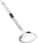 Leifheit Shallow Kitchen Spoon Colander Plastic Silver 1pcs