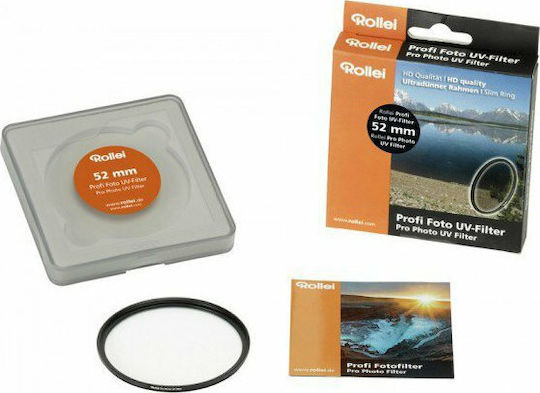 Rollei Profi Foto Filter UV Durchmesser 52mm für Kameraobjektive