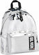 Lyc Sac The Drop Trendy Silver Mirror School Bag Backpack Junior High-High School in Silver color 24lt