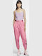 Sleeveless Bodysuit Sportswear Festival Printed Slim Fit Pink