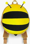 Supercute Μέλισσα Σχολική Τσάντα Πλάτης Νηπιαγωγείου σε Κίτρινο χρώμα