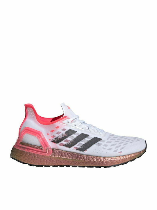 Adidas UltraBoost PB Γυναικεία Αθλητικά Παπούτσια Running Cloud White / Core Black / Signal Pink