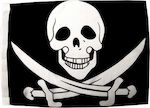 Piratenflagge Μήκους 50cm