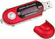 XYQ5061 MP3 Player (32GB) με Οθόνη LCD with Radio Κόκκινο