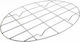 Round Inox Grill Rack with Legs 37.5cm Roasting Pan
