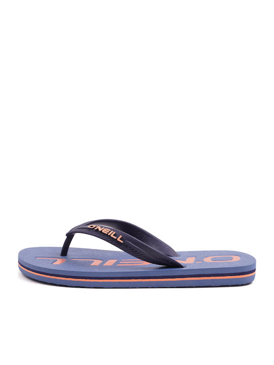 Șlapi pentru copii Flip Flops Albastre Profile Logo