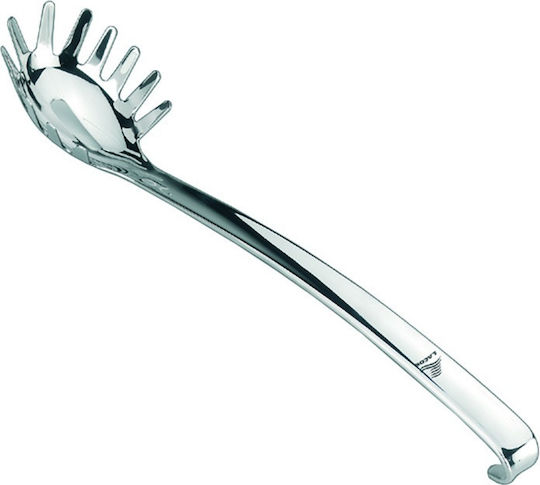 Lacor Professional Deep Pasta Spoon Colander Stainless Steel Silver 34cm