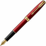 Parker Writing Pen Medium Red made of Steel 1931474