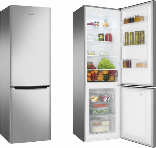Amica 250лт NoFrost В180xШ54.5xД59см. Inox FK2995.2FTX