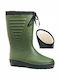 Unimac Frost Non-Slip Work Wellies Tibia with Fur Green