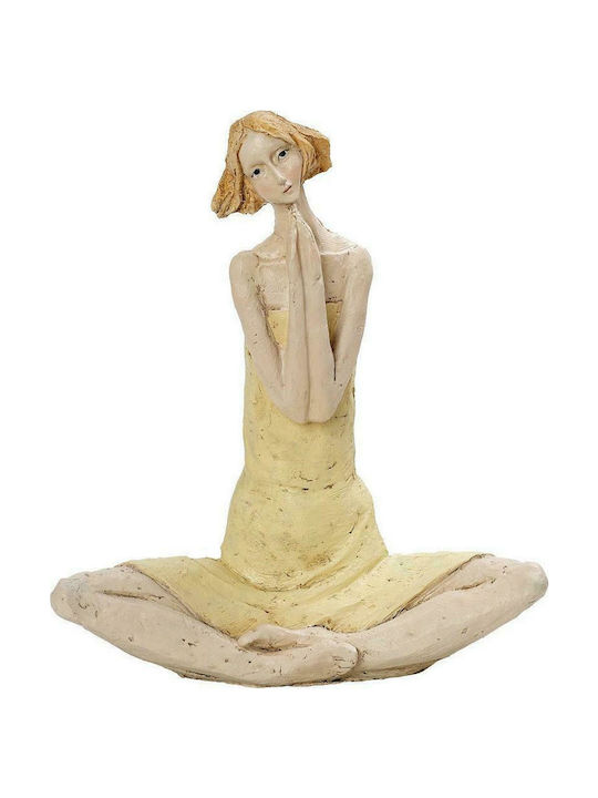 Espiel Dekorativ Statuette aus Polyresin Κοριτσάκι 27x10x25cm 1Stück