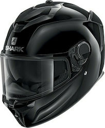Shark Spartan GT Blank Black Κράνος Μηχανής Full Face με Pinlock και Sunvisor