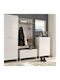 Cabinet de depozitare Como Alb L58xW35xH104.5buc