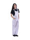 Ergo Work Coverall Dungarees White Λευκή