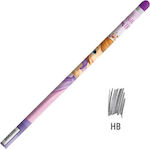 Gim Sofia Pencil HB with Eraser Purple