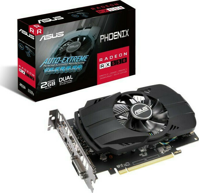 Asus Radeon RX 550 2GB Phoenix (90YV0AG8-M0NA00) | Skroutz.gr
