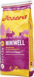 Josera Adult Miniwell 0.9kg Dry Food Gluten Free for Adult Dogs of Small Breeds with Corn, Poultry and Rice