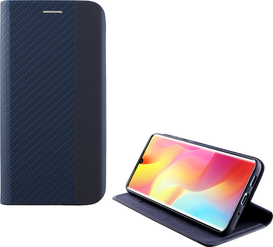 Idol 1991 Elite Anti-Rfid Book Synthetic Leather Blue (Xiaomi Mi Note 10 Lite)