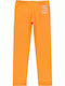 Kids Legging Long Orange