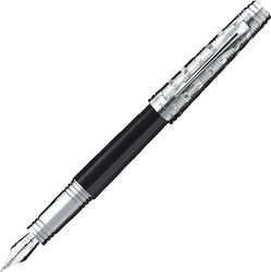 Parker Schreibfeder Mittel Schwarz aus Messing S0887900