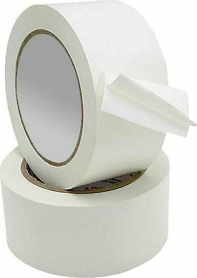 Justnote Selbstklebend Doppelseitiges Klebeband Weiß 38mmx5m 6Stück