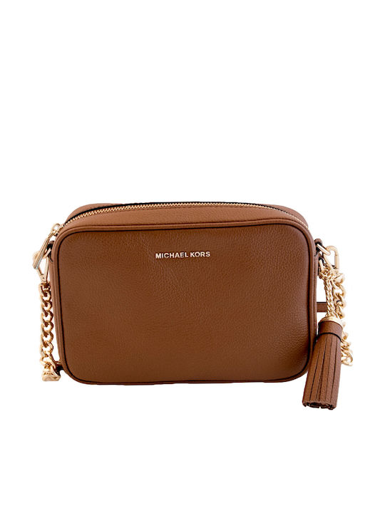 Michael Kors Camera Δερμάτινη Γυναικεία Τσάντα ...