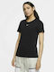 Nike Swoosh Women's Athletic T-shirt Black