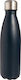 Nines Navy Blue Bottle Thermos Stainless Steel 450ml Blue
