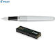 Pilot Writing Pen Medium 0.58mm White made of Brass with Blue Ink