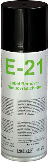 Due-Ci E-21 Καθαριστικό Σπρέι 200ml Αφαίρεσης Ετικετών
