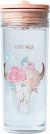 Chic Mic SlideCup Crystal Kinder Trinkflasche Kunststoff Rosa 550ml