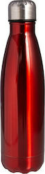 Luminous Red Baby Sticlă Termos Oțel inoxidabil Roșu 450ml