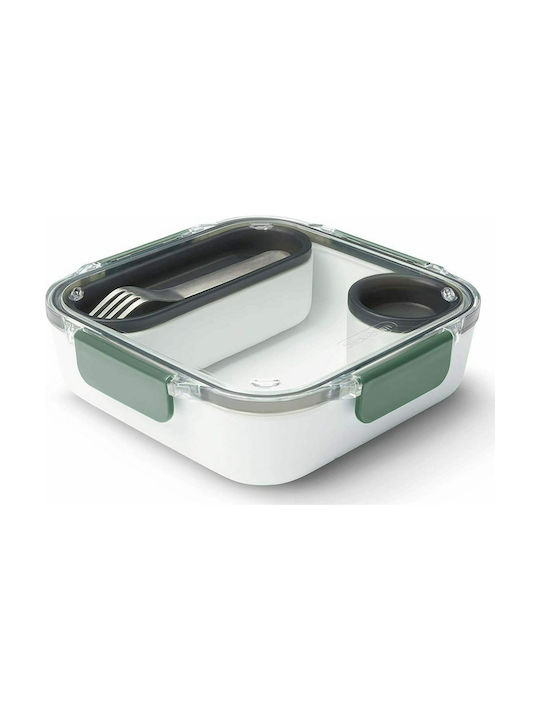 Black+Blum Lunch Box Plastic Olive Suitable for for Lid for Microwave Oven 1000ml 1pcs