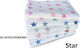 Dimcol Duvet Crib Cotton Star Multicolour 120x160cm