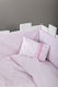 Nima Duvet Crib Precious Pink 100x140cm