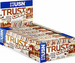 USN Trust Crunch Μπάρα με 20gr Πρωτεΐνης & Γεύση Triple Chocolate 12x60gr