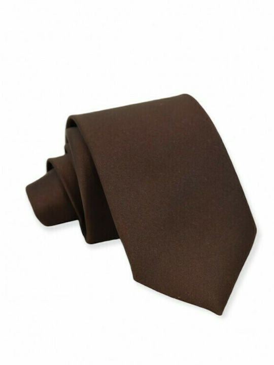 Tie Brown Monochrome 5.5/7.5cm.