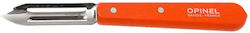 Opinel Les Essentiels Νο115 Peeler/Cleaner for Fruits & Vegetables made of Stainless Steel Πορτοκαλί