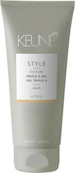 Keune Style Texture Triple X Hair Gel 200ml