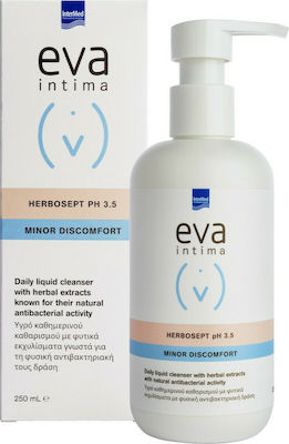 Intermed Eva Intima Herbosept Minor Discomfort pH 3.5 Υγρό Καθαρισμού με Χαμομήλι και Αλόη 250ml