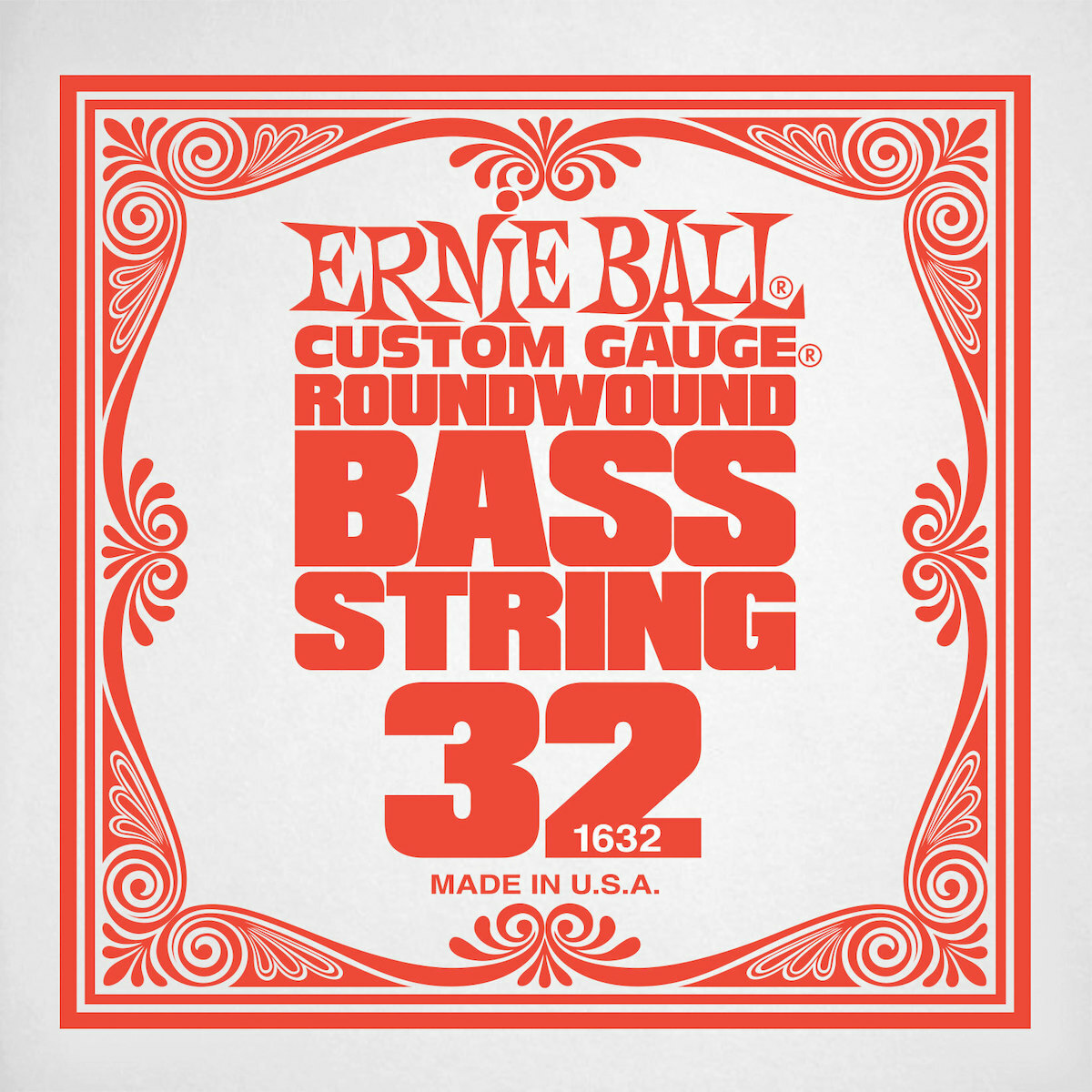 Ernie Ball Custom Gauge Electric Bass Nickel Wound P01632 .032 Skroutz.gr
