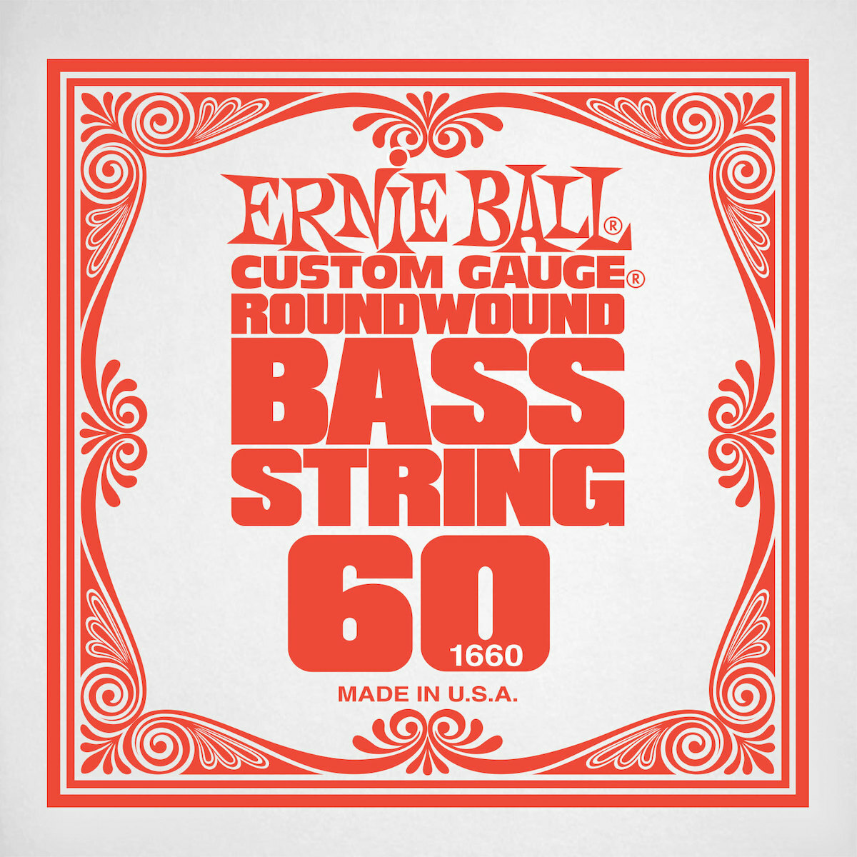 Ernie Ball Custom Gauge Electric Bass Nickel Wound P01660 .060 Skroutz.gr