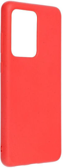 Forever Bio Case Back Cover Σιλικόνης Κόκκινο (Galaxy S20 Ultra)