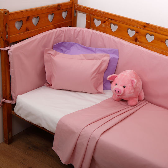 Anna Riska Duvet Crib Cotton Prestige Pink 110x150cm